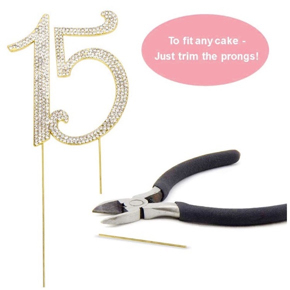 15th Cake Topper - Picture 8 of 8